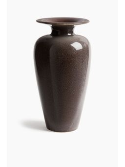 H&M - Home Brown Large Stoneware Vase