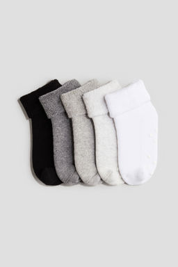 H&M - Boys 5-Pack Anti-Slip Terry Socks