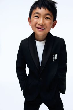 H&M - Boys Black Tuxedo Jacket
