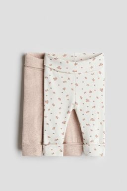 H&M - Boys 2-Pack Room-To-Grow Leggings