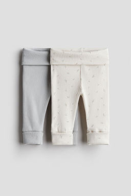 H&M - Boys 2-Pack Room-To-Grow Leggings
