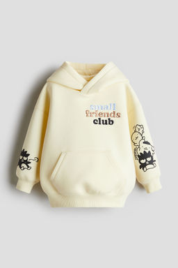 H&M - Boys Yellow Motif-Detail Scuba Hoodie