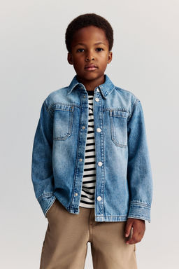H&M - Boys Blue Denim Overshirt