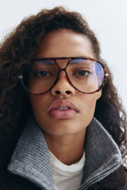 H&M - Women Brown Light Glasses