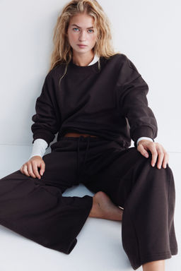 H&M - Women Brown 2-Piece Sweatshirt And Joggers Set