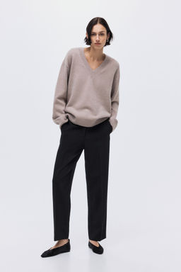 H&M - Women Black Tape Trousers