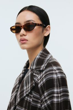 H&M - Women Brown Oval Sunglasses
