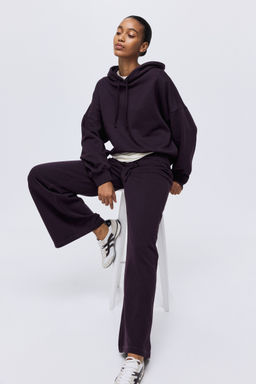 H&M - Women Purple Fla Sweatpants