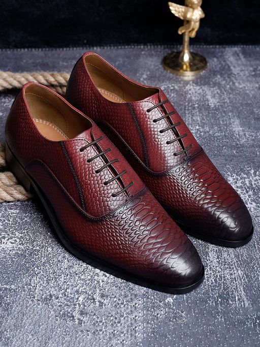 slim fit dress slacks Tip Top Fresno Kids Burgundy Dress Shoes 2Y