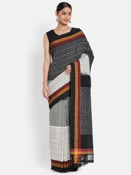 Fabindia - Cotton Geometric Saree