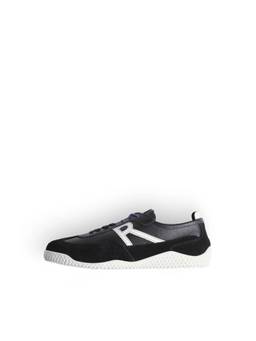 Rare Rabbit - Men Sugoi Membo Black Leather Sneakers
