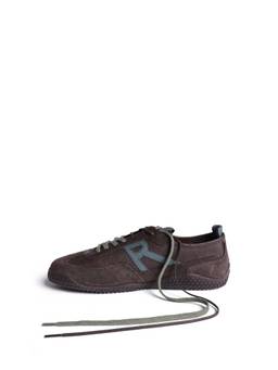 Rare Rabbit - Men Sugoi Membo Dark Coffee Leather Sneakers