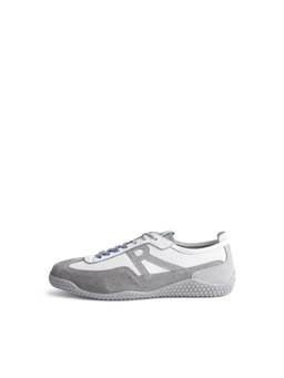 Rare Rabbit - Men Sugoi Membo Primary White Leather Sneakers