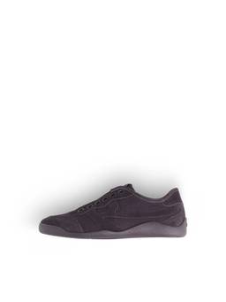 Rare Rabbit - Men Sugoi Nature Prune Leather Sneakers