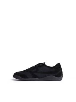 Rare Rabbit - Men Sugoi Tug Black Suede Sneakers