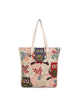 NFI Essentials - Shopping Tote Bag With Snap Button- Stylish Handbag For Women