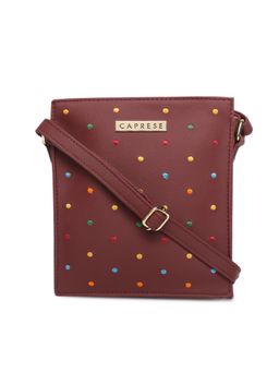 Caprese - Popsicle Sling Bag Medium Maroon