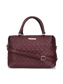 Caprese - Mavis Satchel Medium Wine