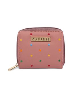 Caprese - Popsicle Zip Around Small Wallet Dusty Rose Pink