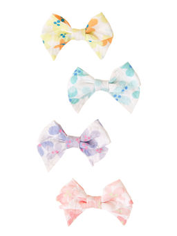 Accessorize London - Girls Floral Bow Salon Hair Clips