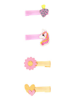 Accessorize London - Girls Unicorn Salon Hair Clips