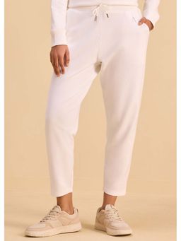 Alonge - White Relaxed Straight Pant