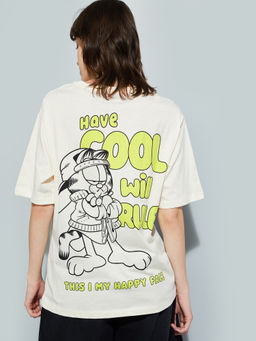 max - Cream Character Round Neck T-Shirt