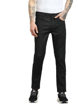 Jack & Jones - Black Low Rise Glenn Slim Jeans