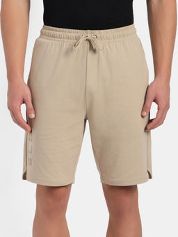 Jockey - AM12 Men Super Combed Cotton Straight Fit Shorts - Pure Cashmere