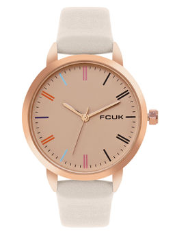 FCUK - Dial Analog Watch for Women - Fk00038B (M)