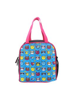 Smily Kiddos - Joy Lunch bag Kitty theme - Teal Blue