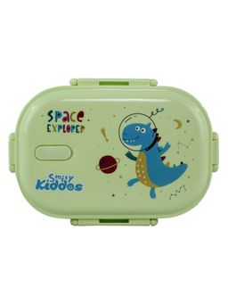Smily Kiddos - SPACE DINO LUNCH BOX GREEN - MEDIUM