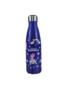 Smily Kiddos - Steel Water Bottle Violet - Unicorn Theme