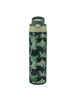 Smily Kiddos - Insulated water bottle 600ml - Camo Theme Green
