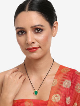 Ruby Raang Studio - Dusk Dew Kundan Mangalsutra