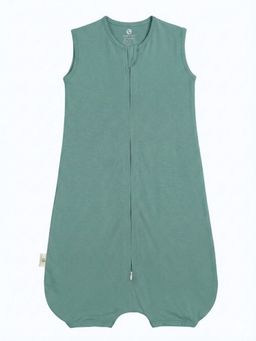 Cocoon Care - Green Bamboo Cotton Solid Sleeping Bag for Baby Boys and Girls