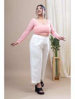 Mamicha - Sea Resin White Linen Pant