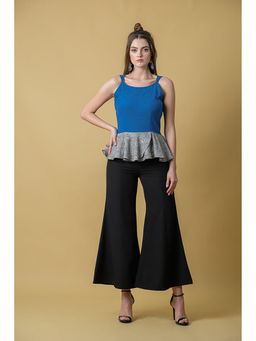 Mamicha - Blue Jolie Peplum Top