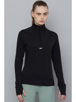 Reebok - Womens Black Running Sweatshirt