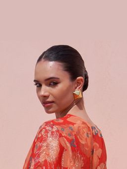 AURA STUDIO - Astra Gold Stud Earrings