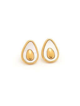 AURA STUDIO - Avocado Stud Earrings