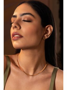 AURA STUDIO - Bae-Sic Single Layered Neckchain Rose Gold