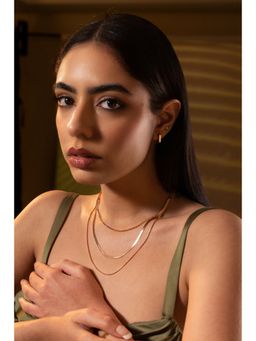 AURA STUDIO - Baesic Triple Layered Neckchain