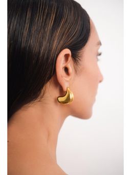 AURA STUDIO - Bumm Gold Hoop Earrings