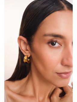AURA STUDIO - Faye Gold Hoop Earrings
