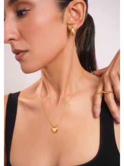 AURA STUDIO - Heart Charm Necklace