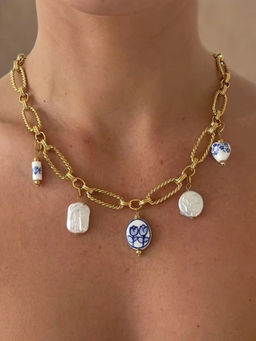 AURA STUDIO - Indigo Charm Necklace