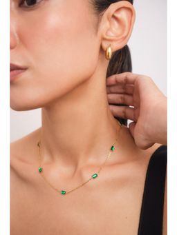 AURA STUDIO - Jade Minimal Necklace