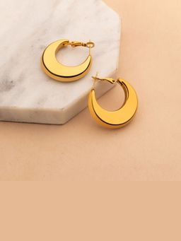 AURA STUDIO - Luna Gold Hoop Earrings
