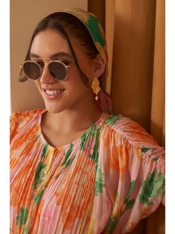 AURA STUDIO - Pearl Wave Stud Earrings